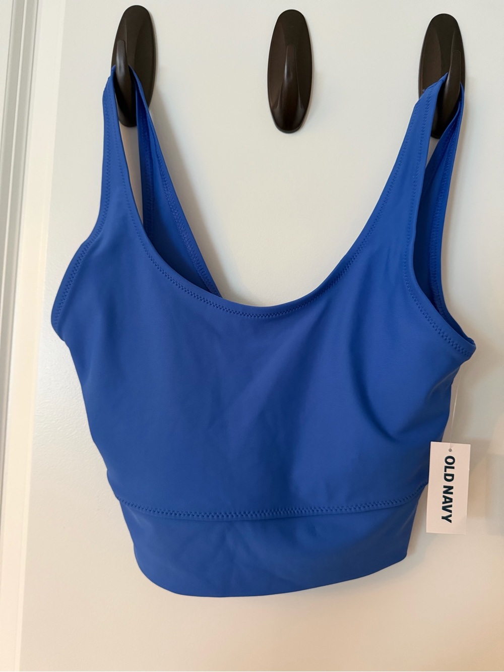 Old Navy Royal Blue Scoop Bralette with Wide Band